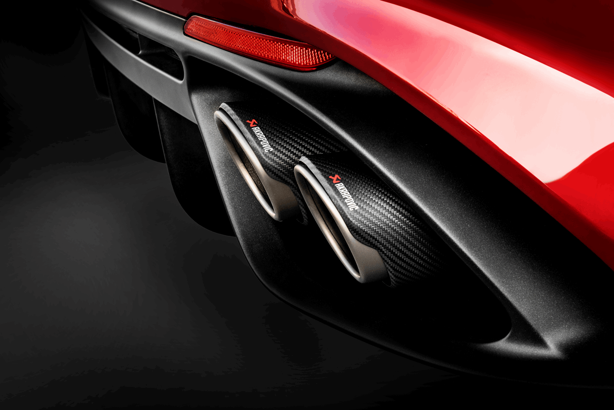 Akrapovic Slip-On Line (Titanium) für Alfa Romeo Giulia Quadrifoglio