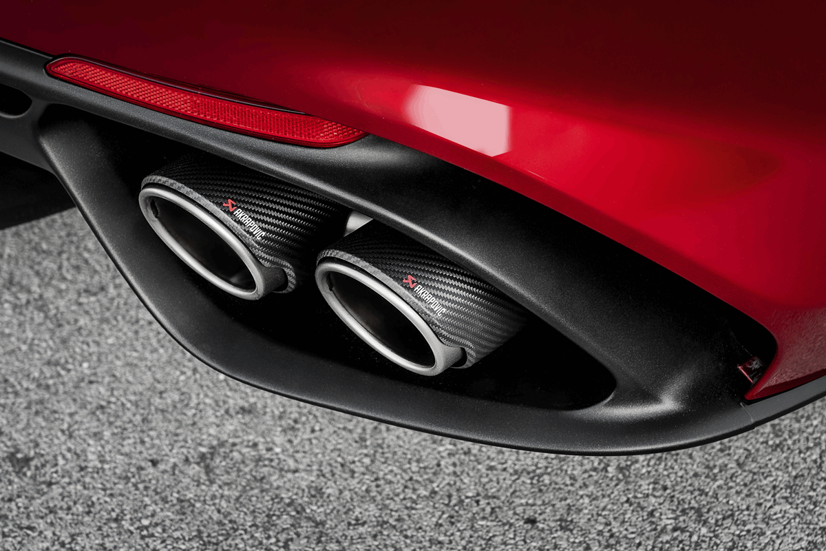 Akrapovic Evolution Line (Titanium) für Alfa Romeo Giulia Quadrifoglio