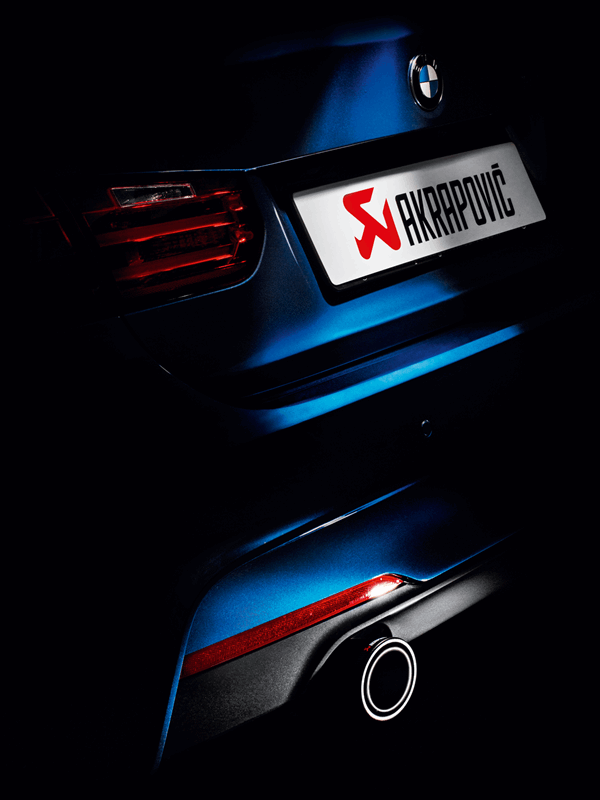 Akrapovic Evolution Line (Edelstahl) für BMW 335i / 435i (F30/F31/F32)