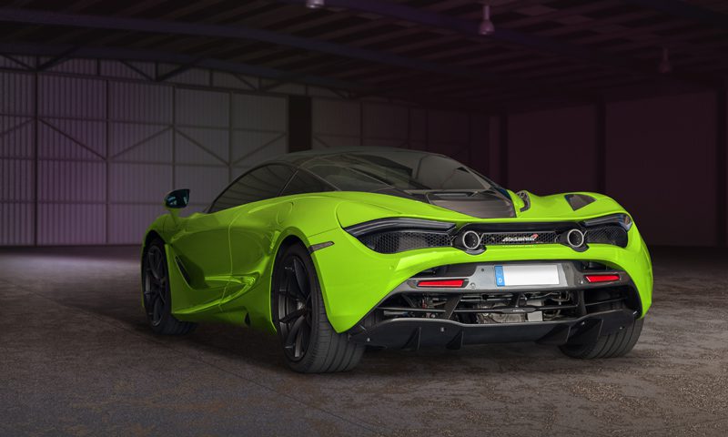 Capristo Downpipe mit Hitzeschutz ohne Gutachten für McLaren 720S