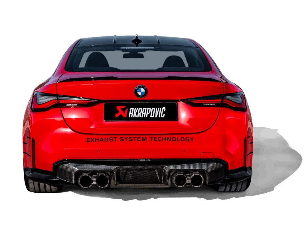 Akrapovic Rear Carbon Fibre Diffuser - High Gloss Black für BMW M3 / M4 G8X