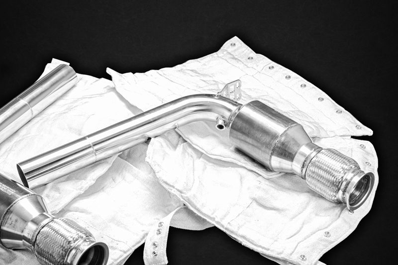 Capristo Downpipe mit 250 Zellen ohne Gutachten mit 250 Zellen für Dodge Viper SRT