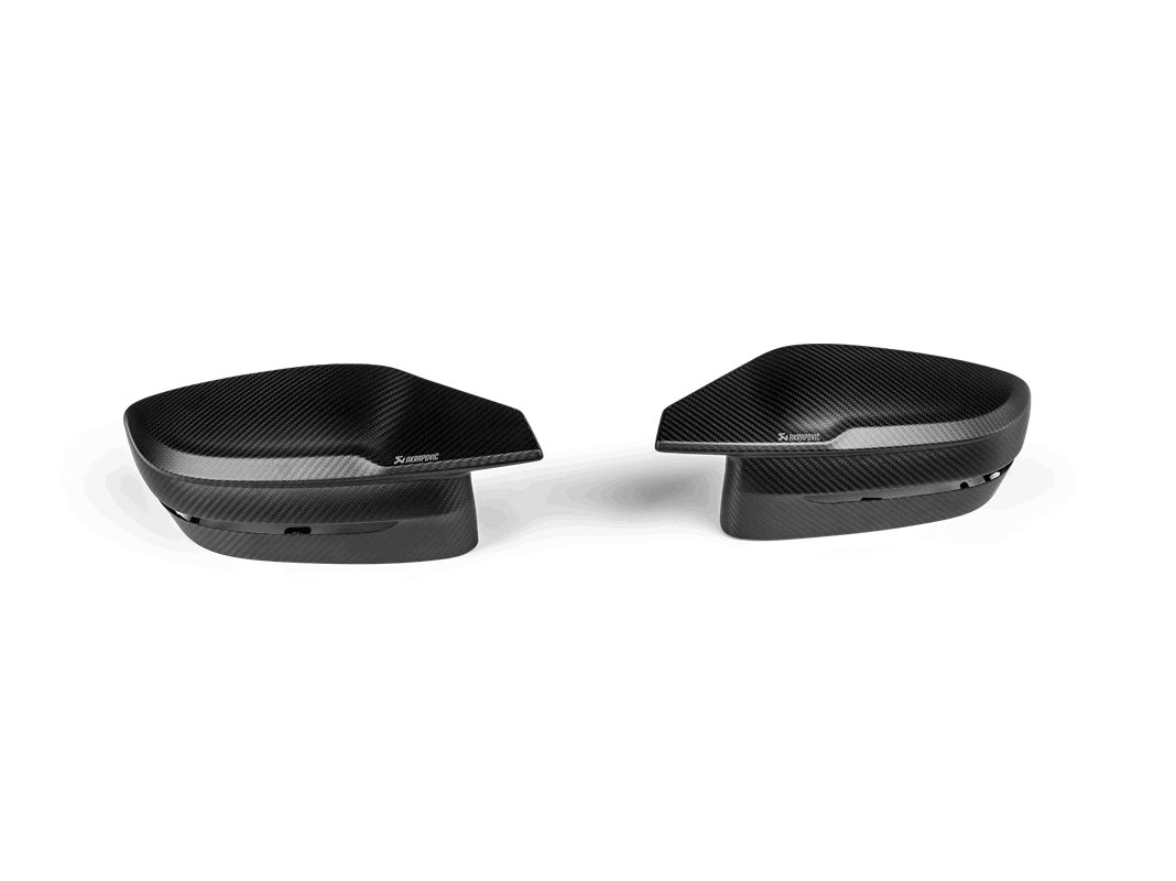 Akrapovic Carbon Fibre Mirror Cap Set - Matte für BMW